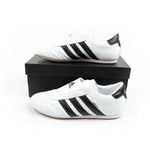 Adidas women's Taekwondo sports shoes white leather slip-on fehér zokni