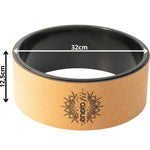 CORK WHEEL FOR YOGA EXERCISES ENERO FIT