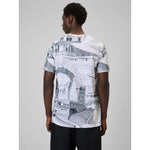 4F Men's regular printed T-shirt póló