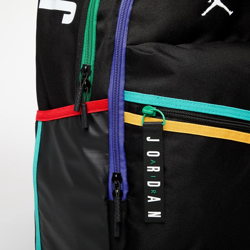 AIR Jordan Jordan Jam Air Patrol Backpack 29L Black/Multi - uniwersalny hátizsák