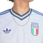 Men's adidas Italy 26 Away Jersey white and KC8704 kék póló
