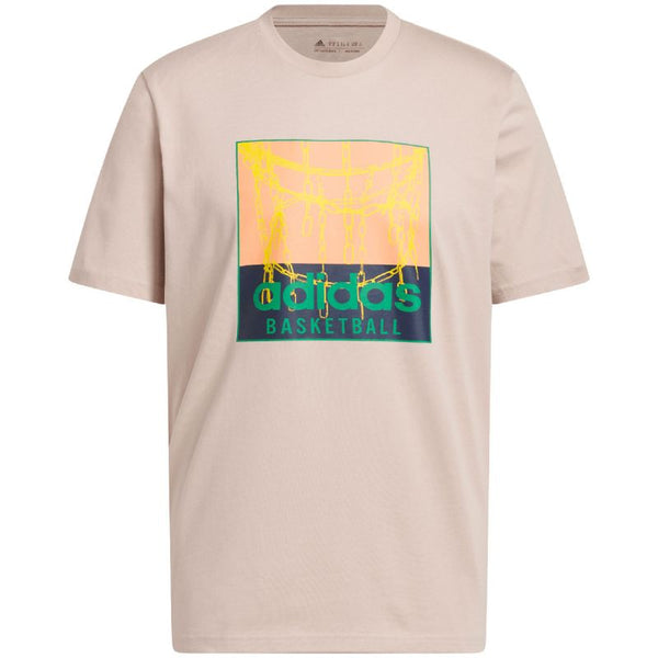 adidas Chain Net Basketball Graphic Tee M IC1863 Póló