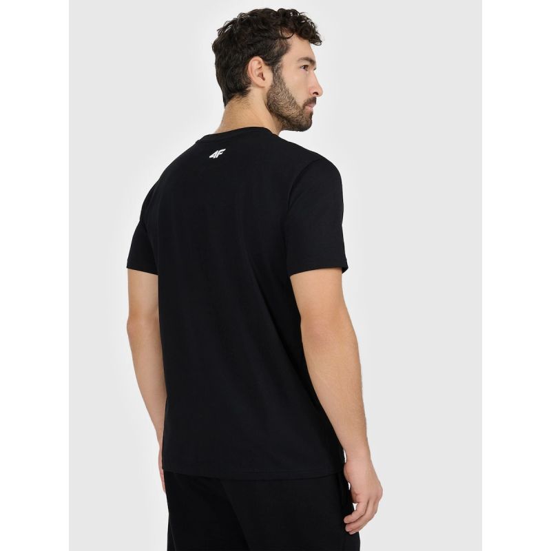 4F Men's regular printed T-shirt póló 4FRAW25TTSHM3612-20S