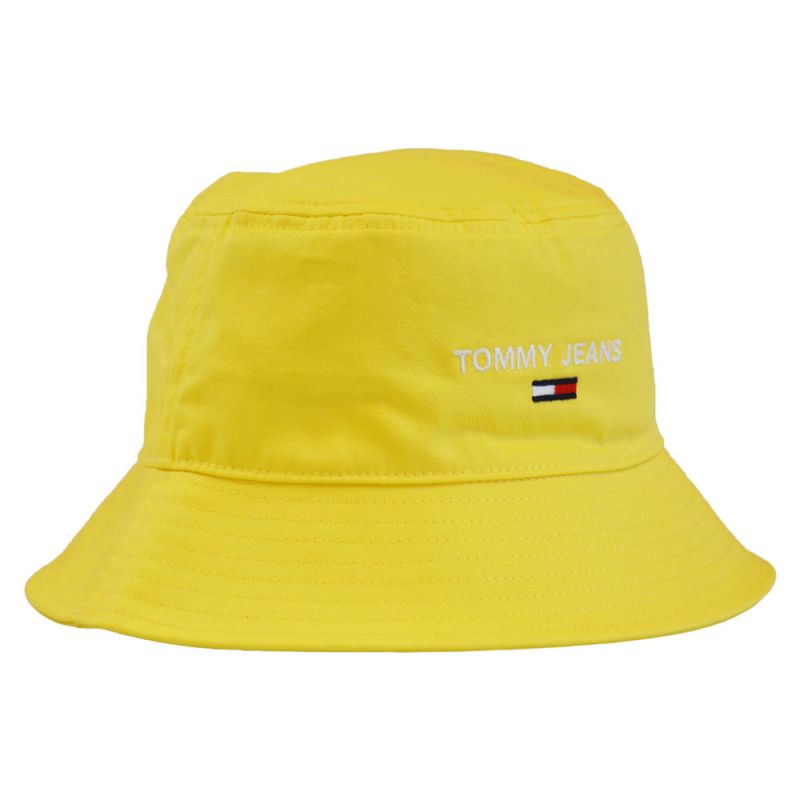 Tommy Jeans Sport Bucket Hat Yellow - AW0AW11661-ZGF uniwersalny póló