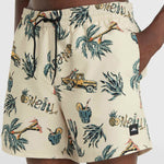 O'Neill Mix&Match Cali Print 15'' Swim bézs shorts, swimming shorts
