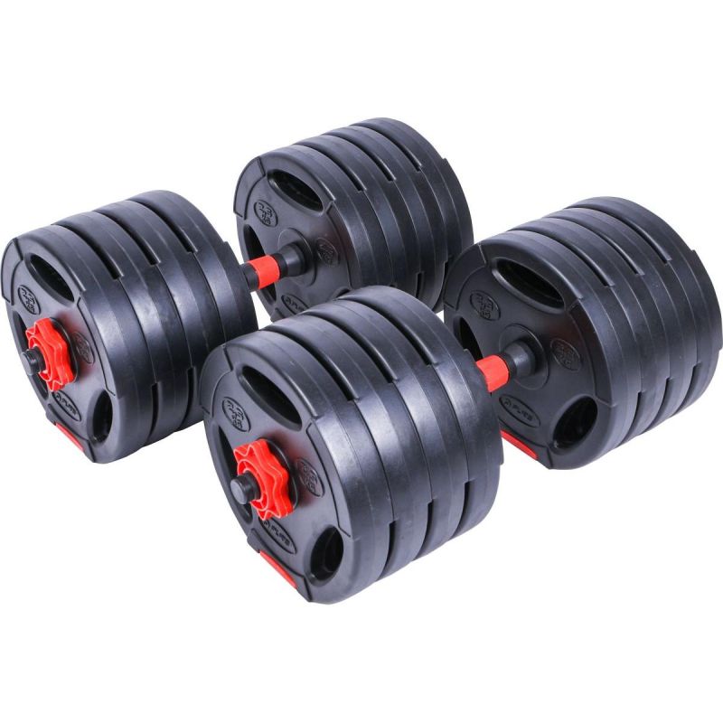 Pure 2 Improve Foldable Composite Bar Bell 40kg dumbbell, strength training equipment, training equipment