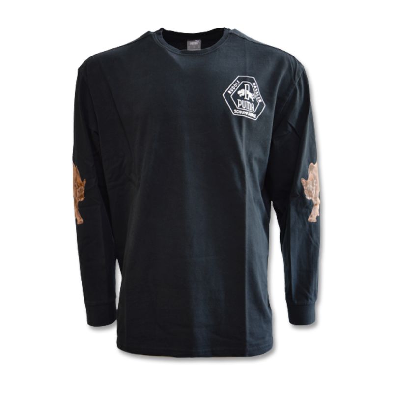 Rhuigi X PUMA Kuzma Longsleeve T-Shirt - fekete hosszú ujjú póló