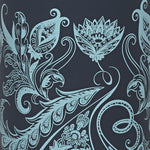 Inny Gaiam Paisley bottle 0.5l kék kulacs 62737