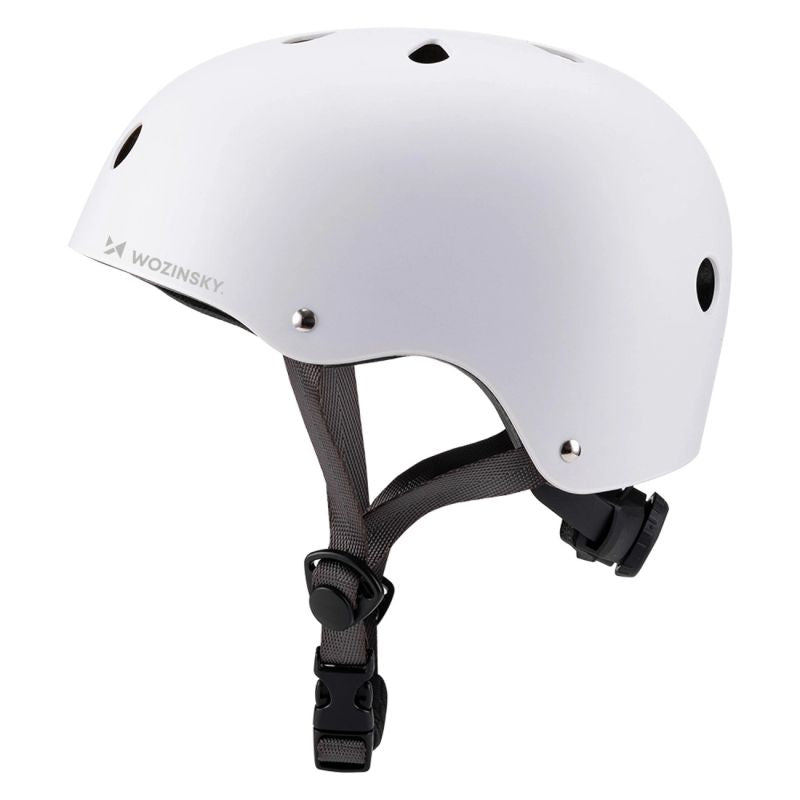 Wozinsky Lightweight BMX/Scooter Helmet S - White biały \ 48-52 cm korcsolya HT-38C-199816