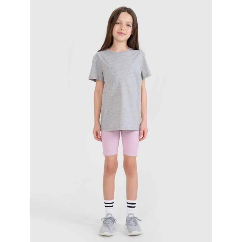 4f Regular plain girls' T-shirt 4FJWSS25TTSHF2177-27M Egyéb