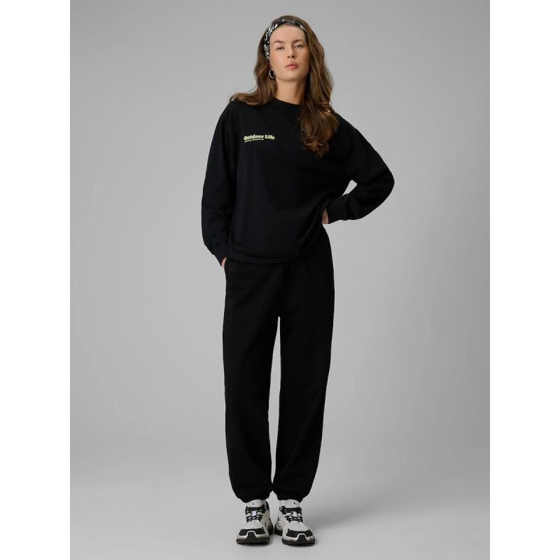 Women's longsleeve regular with print 4F