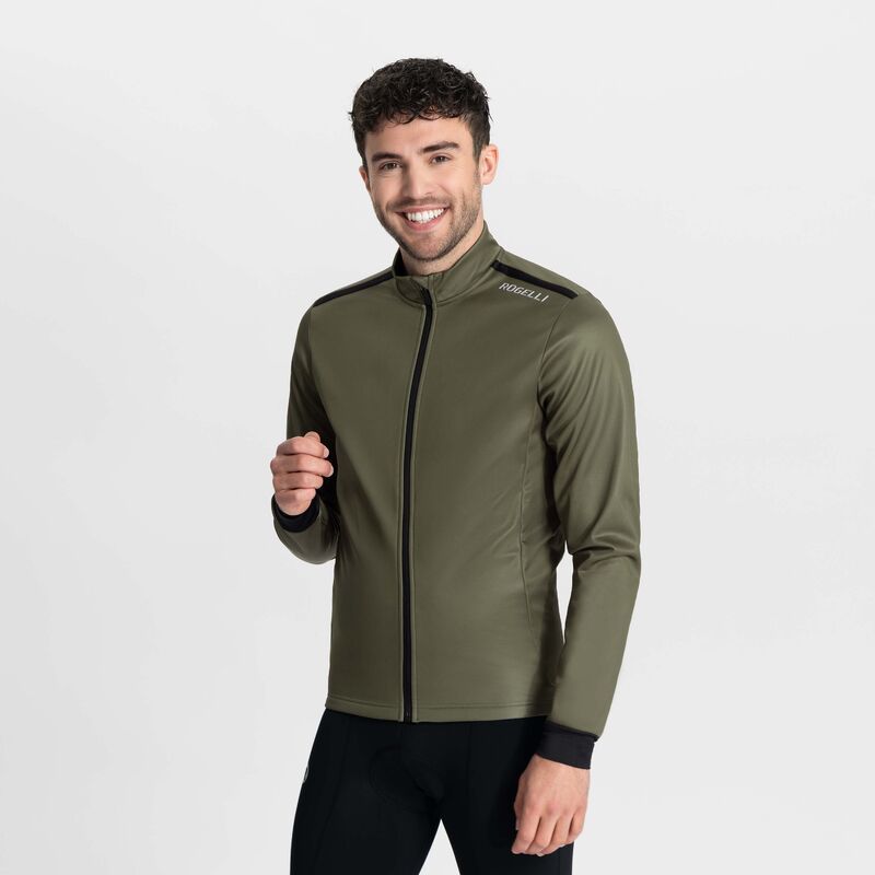 Rogelli CORE winter jacket 5XL zöld kötött sapka SIROG352438.5XL