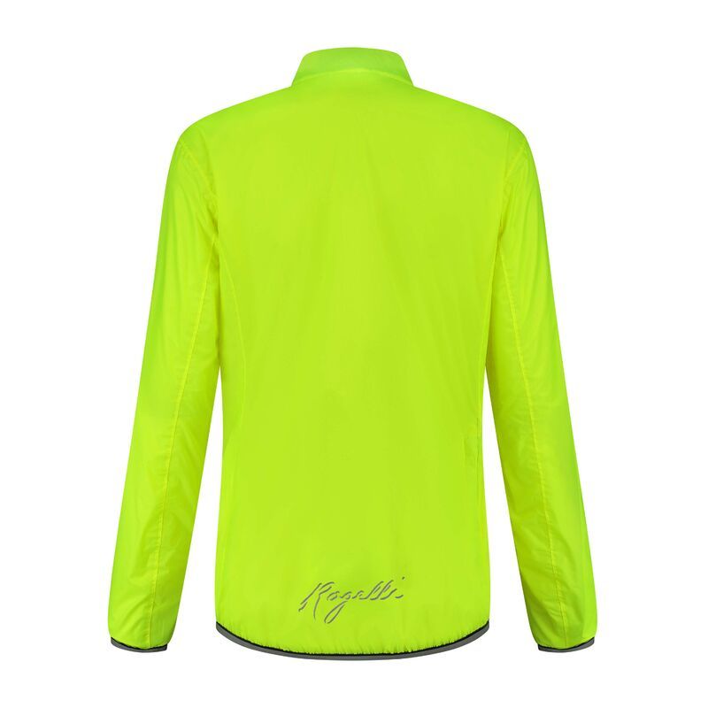 Rogelli women's rain ESSENTIAL fluor dzseki