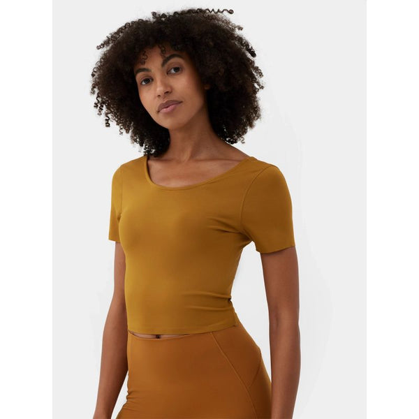 4f Women's quick-drying yoga crop top T-shirt General