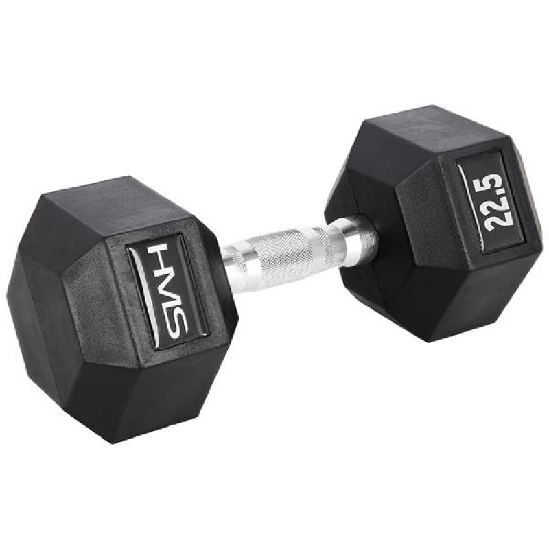 HMS HEX PRO dumbbell 22.5 kg szürke póló 17-66-120