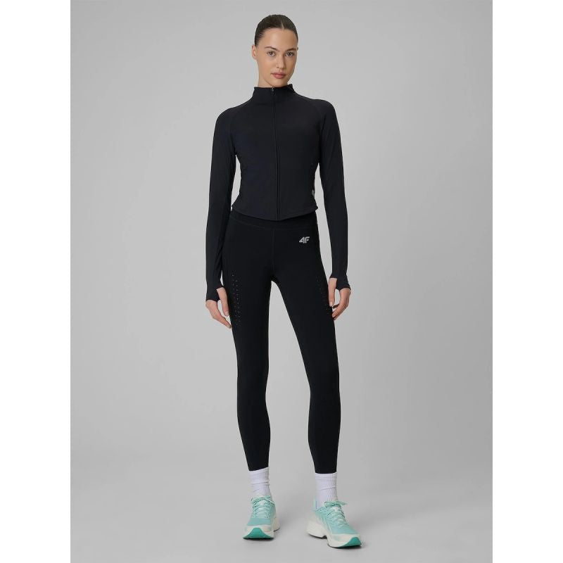 4F Women's slim quick-drying training sweatshirt ruházat 4FRSS26TFSWF0949-20S