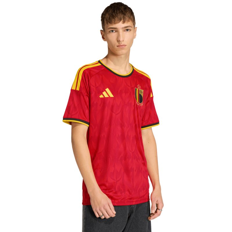 adidas Belgium 26 Home Jersey JM8381 piros clothing