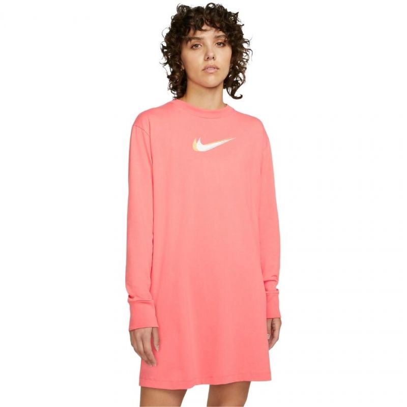 Nike Nsw LS Dress Prnt W DO2580 603 Ruházat
