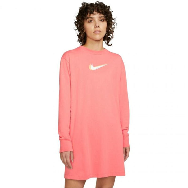 Nike Nsw LS Dress Prnt W DO2580 603 Ruházat