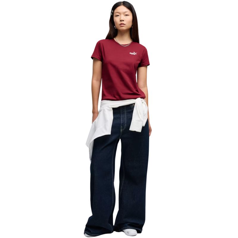 Puma Women's ESS Small No. 1 Logo Tee(s) 682373 barna kapucnis pulóver 68237323
