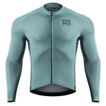 Rockbros 15120015018 ROAD TO SKY men's cycling jersey long sleeve L - gray-blue l \ niebieski póló