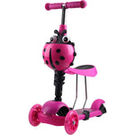 Enero Balance Scooter 3in1 Biedronka Pink rózsaszín scooters