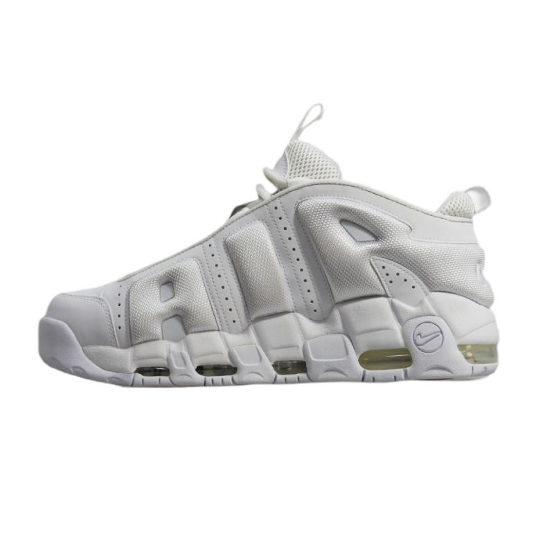 Nike Air More Uptempo Low Triple White Men's Sports - FZ3055-100 fehér kosárlabdacipő