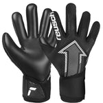 Reusch Fastgrip Infinity Junior Goalkeeper Gloves 55 72 700 fekete gyerek kesztyű 55727007700