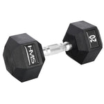 HMS HEX PRO dumbbell 20 kg szürke póló 17-66-119