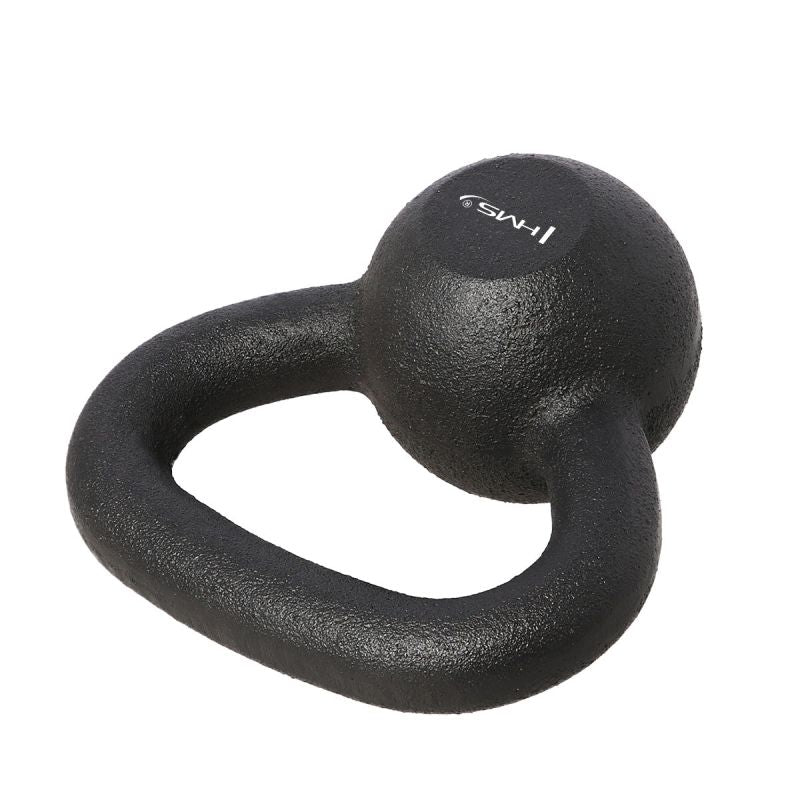 HMS Cast iron kettlebell KZG04 4kg fekete súlyzó 17-64-010