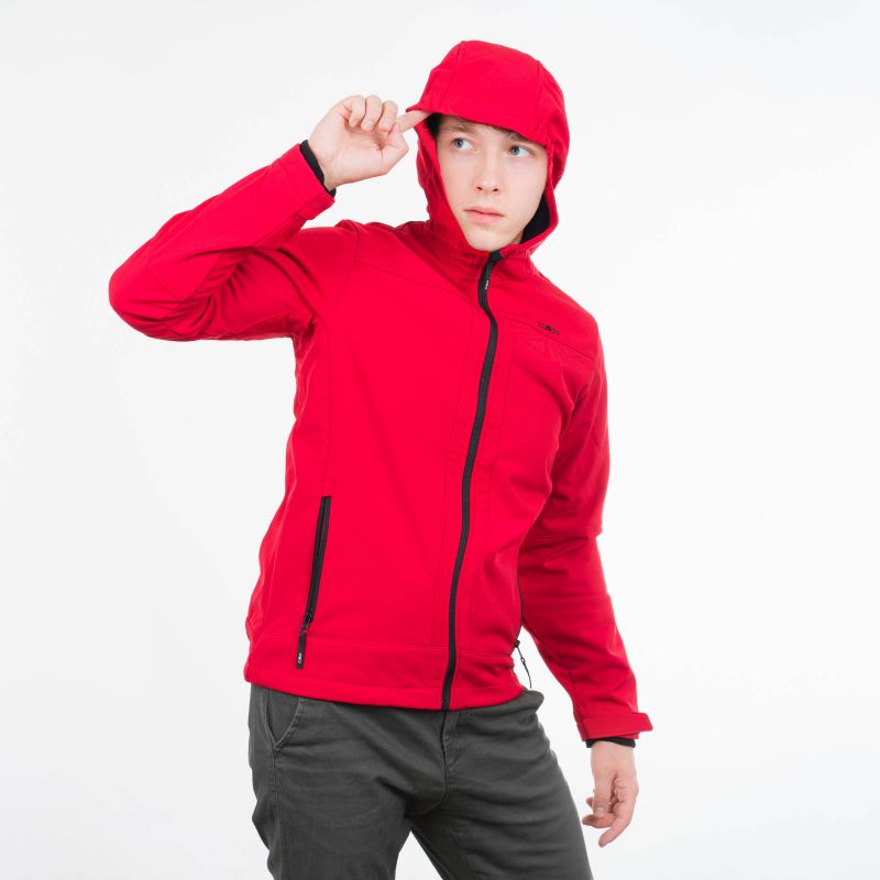 CMP Kid Fix Hood Jr piros dzseki