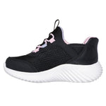 Skechers Slip-ins Bounder - Simple Cute 303585L-BLK Black fekete utcai cipő