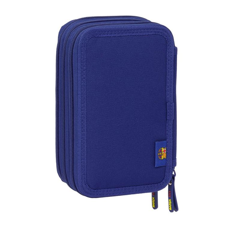 Inny Pencil case with equipment FC Barcelona triple filled pencil case 36 PCS 412529857 Rajongói termék