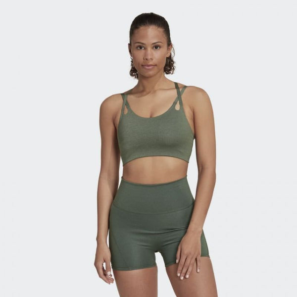 Adidas Yoga Luxe Studio Light-Support Fire Bra W HL8600 Ruházat