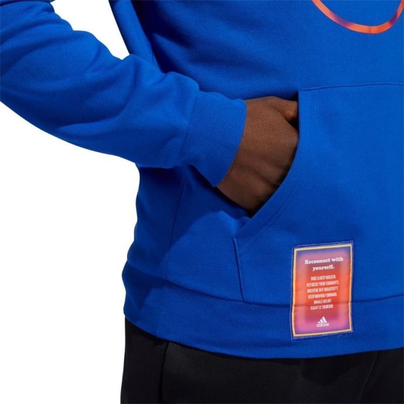 Adidas You Feel Me Hoodie M H18787 Kapucnis pulóver
