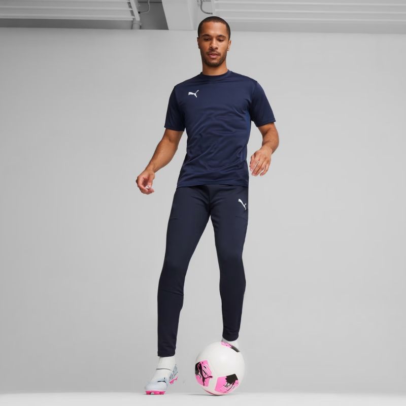Puma Team Goal Slim Training Men's Pants Navy Blue 659037 06 Ruházat