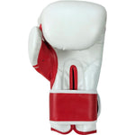 MASTERS FIGHT EQUIPMENT RPU-FOLK Boxing Gloves 12 oz White-Red piros kesztyű 013505-12