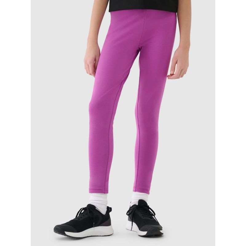 Girls' knitted 4F 4FJWMM00TTIGF178-51S leggings
