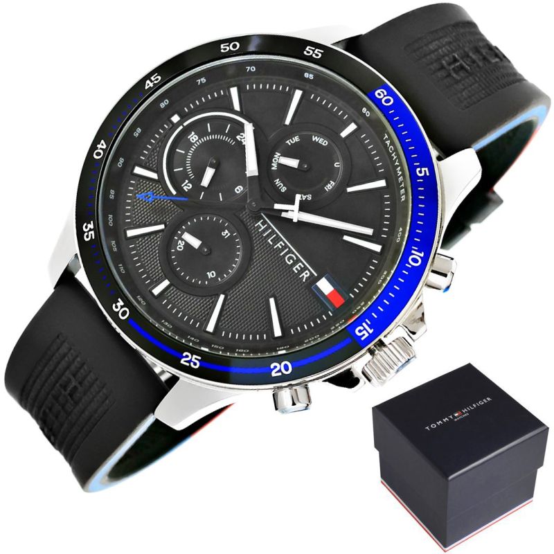 Tommy Hilfiger Men's Watch fekete pulóver