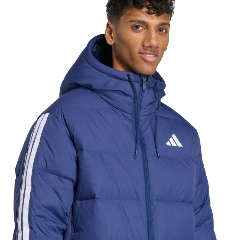 adidas Men's Ess 3S PD HD J jacket navy blue JX7799 General