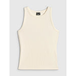 Women's slim ribbed knit top 4F
