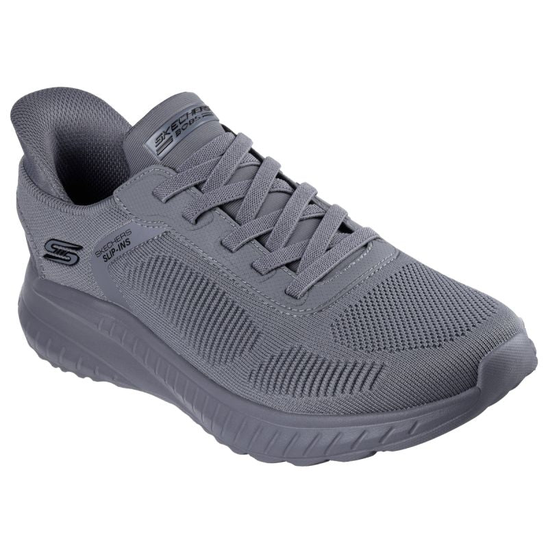 Skechers Men's BOBS SQUAD CHAOS SOLID STEP 118312 DKGY Sports utcai cipő