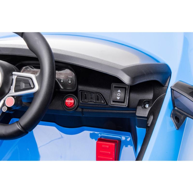 Enero Battery-Powered Car License Audi R8 Spyder Blue kék toys