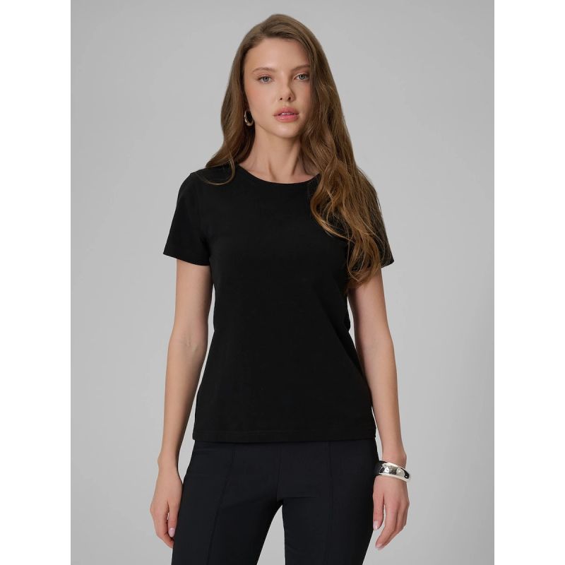 4F Women's slim plain T-shirt póló
