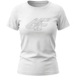 4F Women's T-shirt F3309 10S fehér ruházat 4FWMM00TTSHF330910S