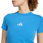Adidas Essentials 3-Stripes Slim Baby T-shirt Light Blue 2xs póló