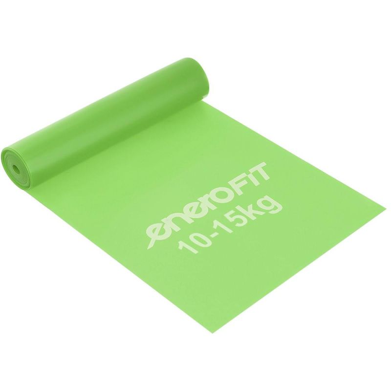 Enero Pro TRAINING TAPE FOR PILATES EXERCISES .40MM 10-15KG GREEN zöld training bands, training equipment, socks tapes