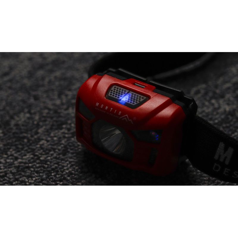 Montis Battery-Operated Led Headlamp With "Wave" Sensor