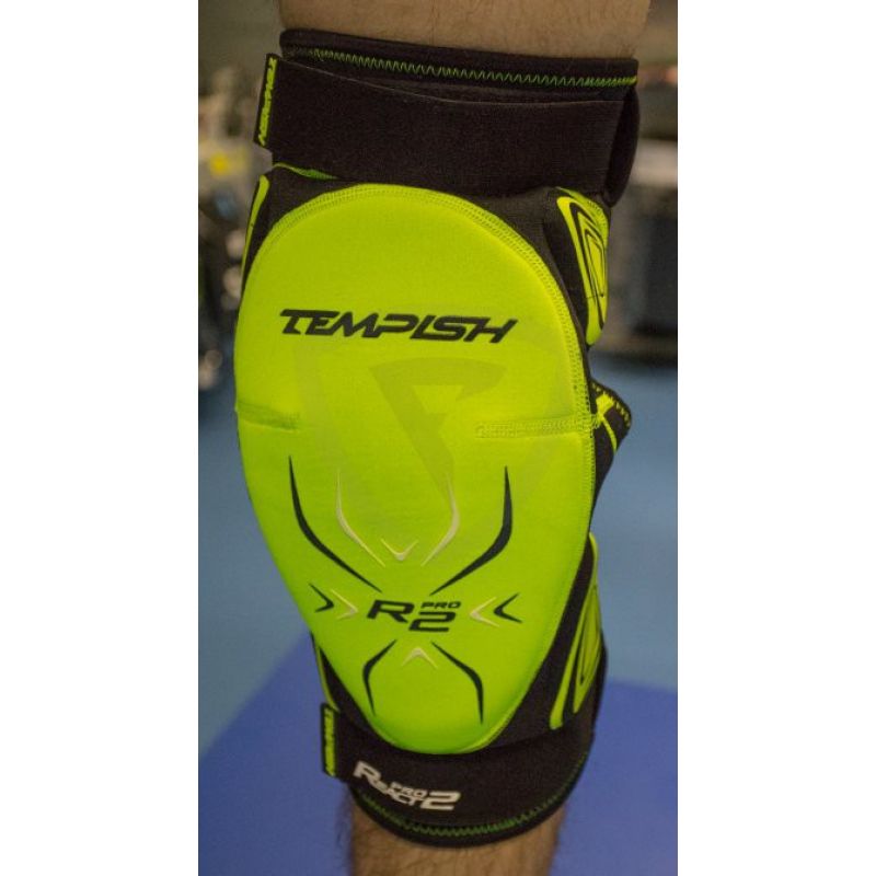 Tempish React Pro R2 floorball kneepads fekete protectors and knee pads