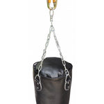 MASTERS FIGHT EQUIPMENT Leather punching bag 150/35 cm full WWS-STAR red piros edzőfelszerelés 0443-STAR02